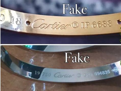 cartier love bracelet fake vs real|19 750 cartier crd 094835.